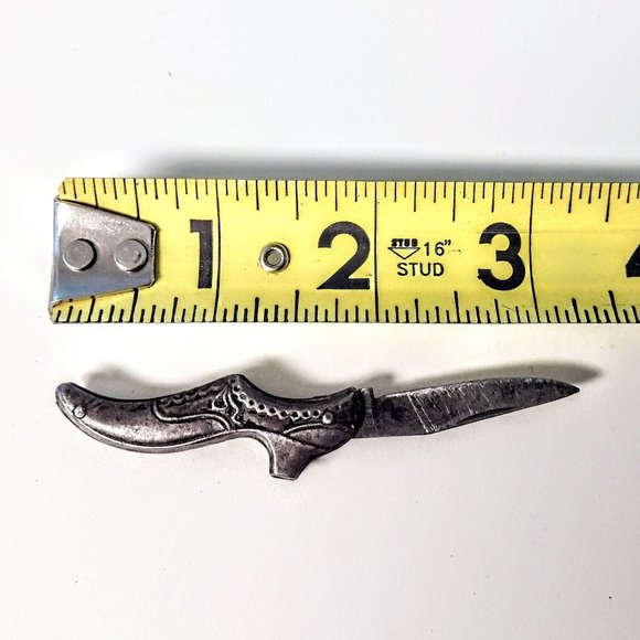 ANTIQUE German Miniature Victorian Shoe Pen Knife ~ GLOBE Cutlery Co ~ Rare Find - Picture 13 of 13